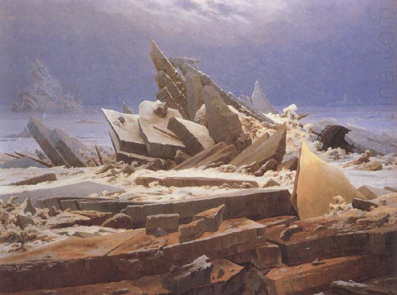 Te Sea of Ice, Caspar David Friedrich
